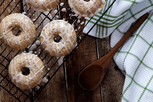 Baked Mexican Horchata Donuts