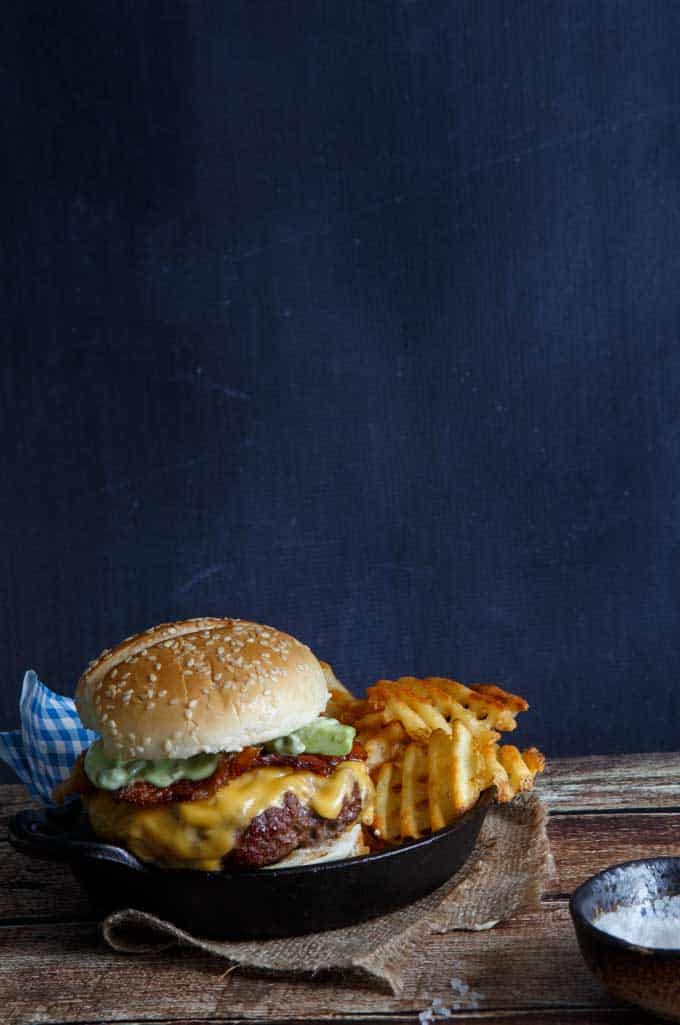 Bacon Jalapeño Popper Stuffed Burgers - Over The Fire Cooking