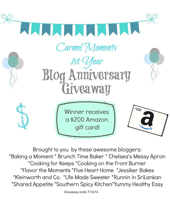 Carmel Moments Blog  Anniversary Giveaway 3