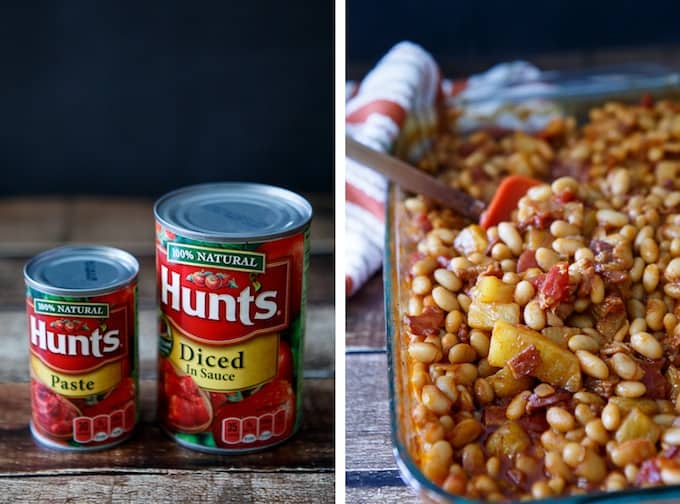 Pineapple Bacon Baked Beans