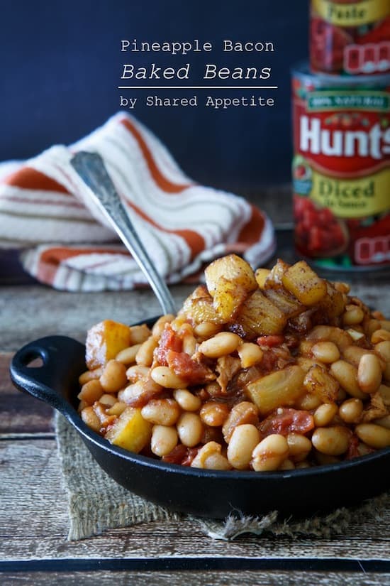 Pineapple Bacon Baked Beans