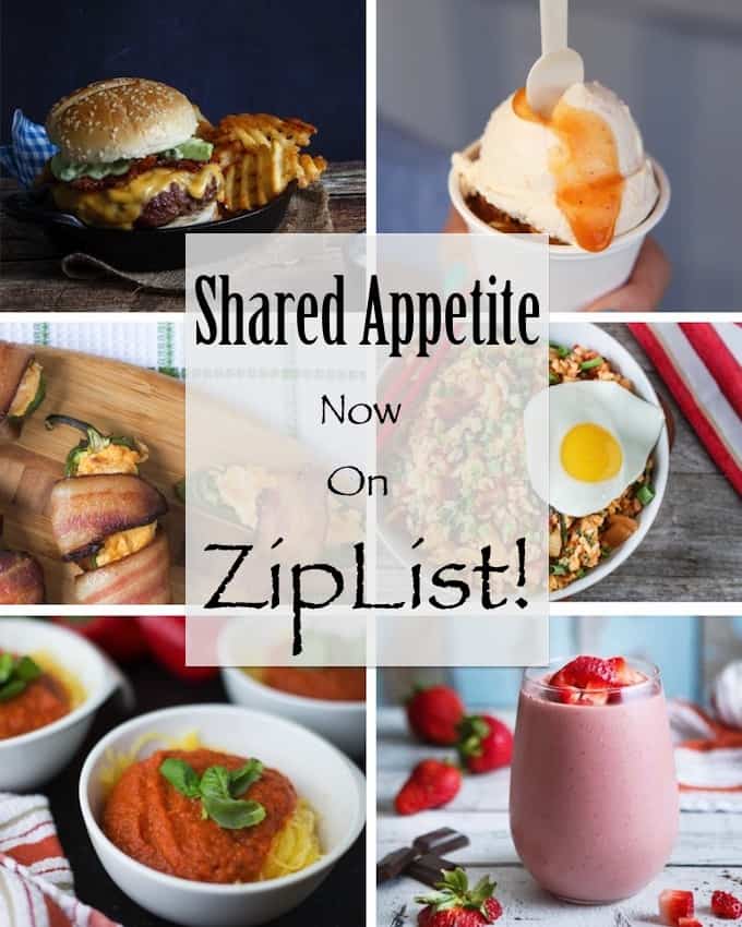 Shared Appetite Now On ZipList