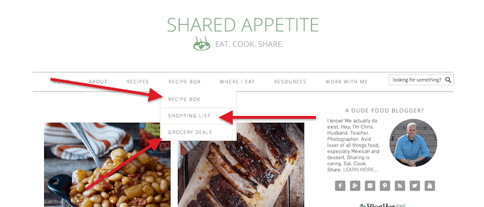 Shared Appetite on ZipList