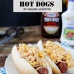 Macaroni and Cheese Topped Hot Dogs