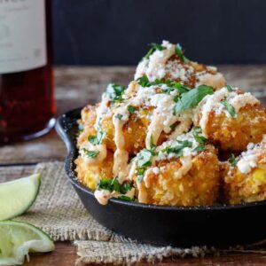 Mexican Street Corn Fritters