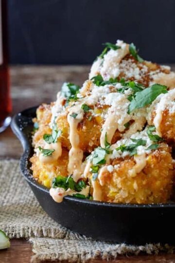 Mexican Street Corn Fritters