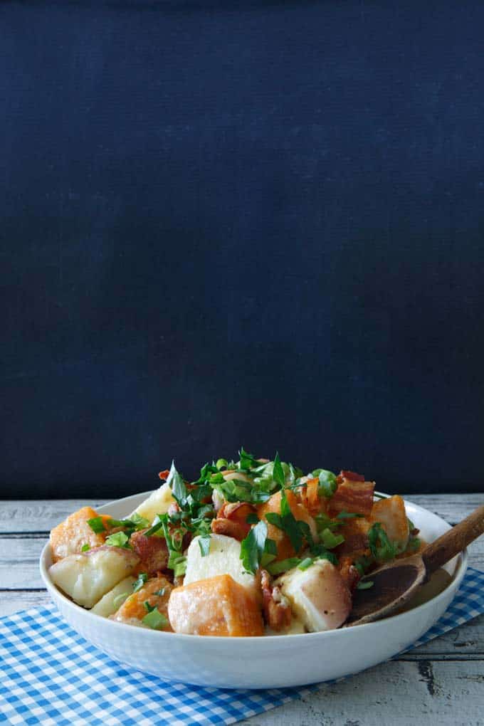 Sweet Potato Bacon Salad