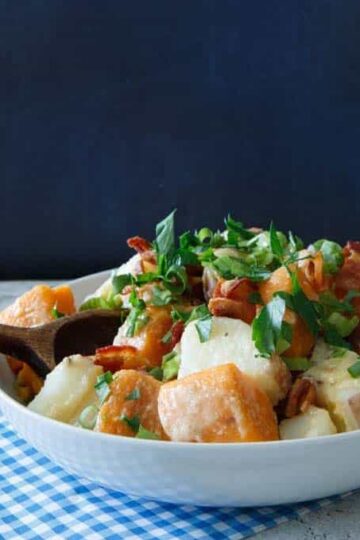 Sweet Potato Bacon Salad