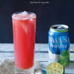 Watermelon Lime Sparkling Agua Fresca