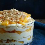 Peach Vanilla Cheesecake Trifle