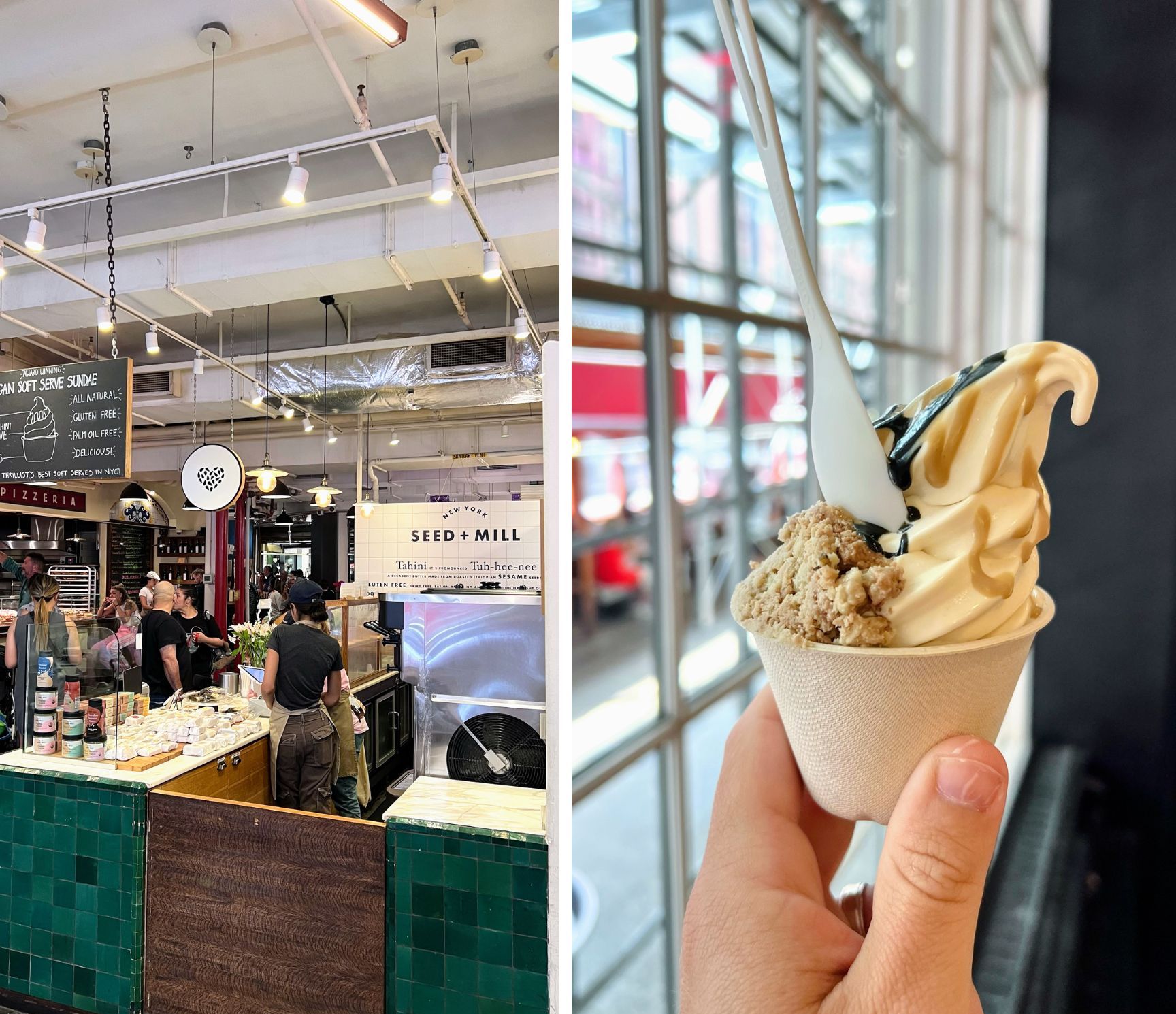 Seed and Mill Tahini Ice Cream