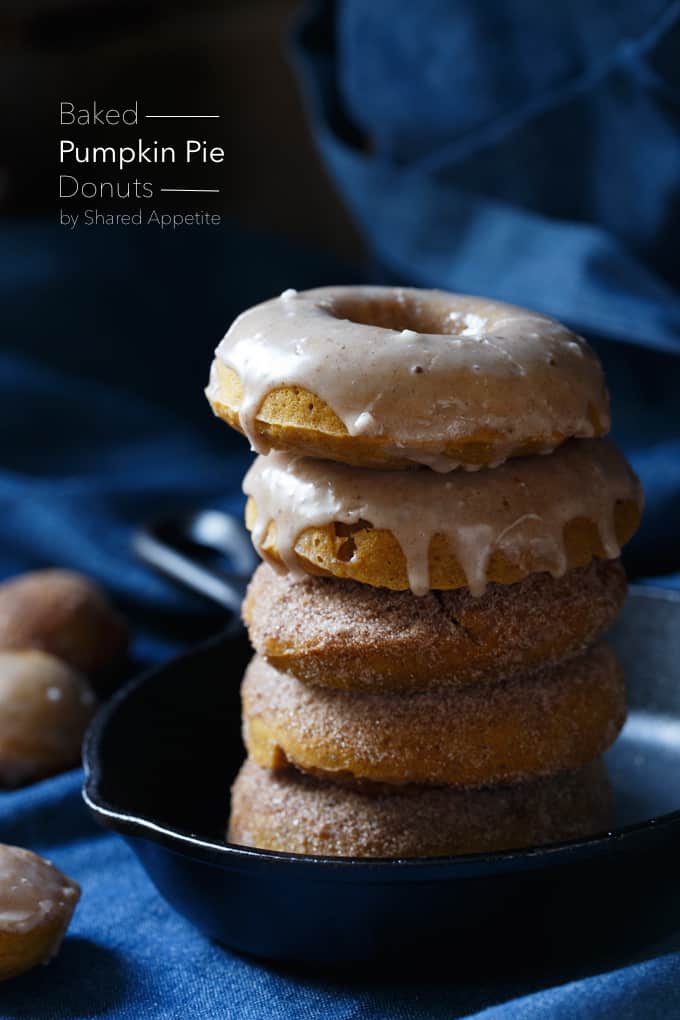 Baked Pumpkin Pie Donuts