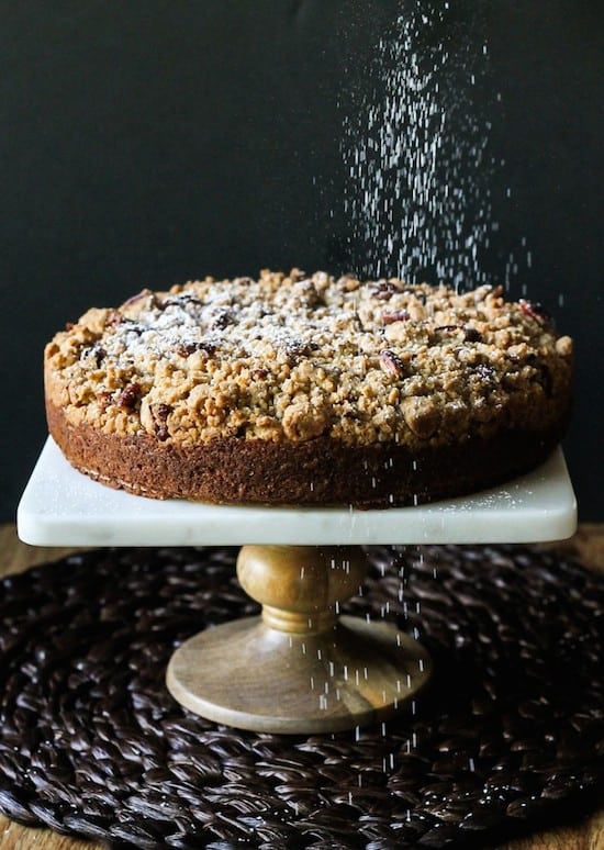 pumpkin crumb cake