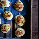 Apple, Bacon, + Leek Pizza Bites | sharedappetite.com