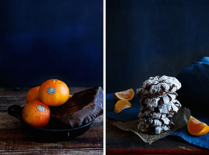 Chocolate Orange Truffle Cookies | sharedappetite.com