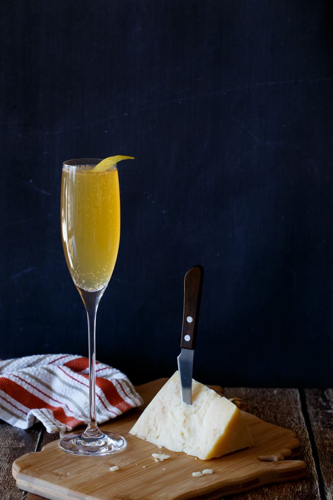 Sparkling Apple Sidecar | sharedappetite.com