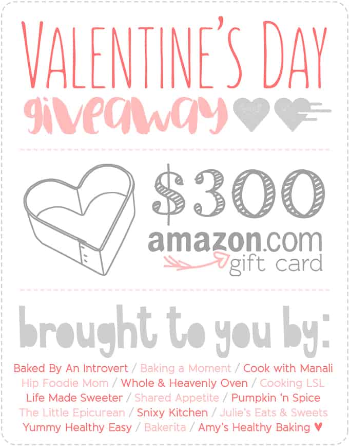 300 Amazon Gift Card Valentine S Day Giveaway Shared Appetite