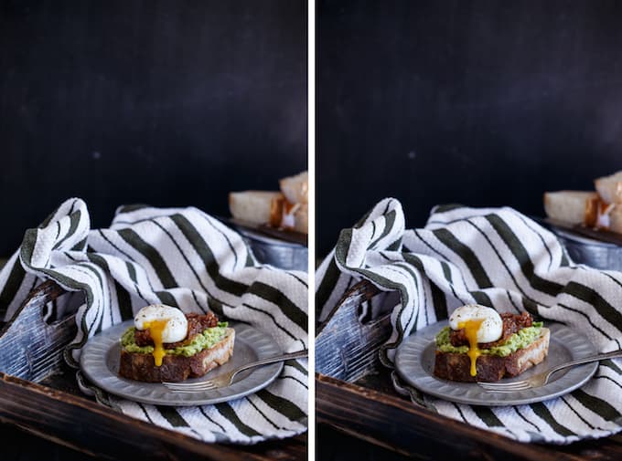 Bacon Jam + Egg Avocado Toast | sharedappetite.com