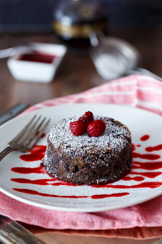 Chocolate Chambord Donut Bread Pudding | sharedappetite.com