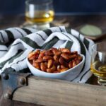 Candied Harissa Spiced Nuts | sharedappetite.com