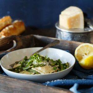 Spring Ravioli with Asparagus, Peas, and Lemon Butter | sharedappetite.com
