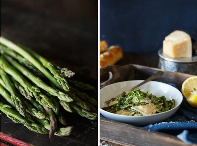 Spring Ravioli with Asparagus, Peas, and Lemon Butter | sharedappetite.com