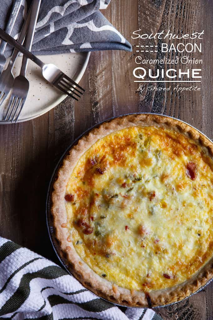 Caramelized Onion and Bacon Quiche