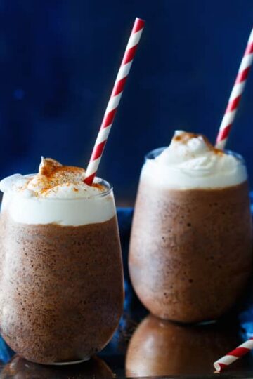Frozen Mexican Hot Chocolate | sharedappetite.com