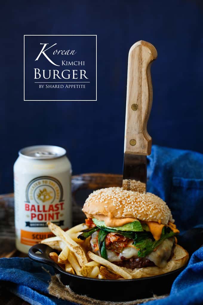 Korealainen Kimchi Burger | sharedappetite.com