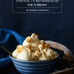 Two Ingredient Toasted Marshmallow Ice Cream | sharedappetite.com