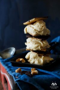 S'mores Ice Cream Sandwiches | sharedappetite.com