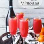 Blood Orange Thyme Mimosas | sharedappetite.com