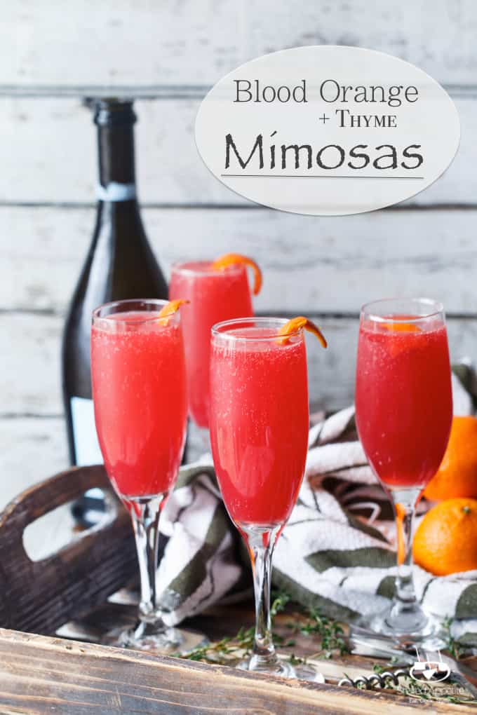 Blood Orange Mimosa