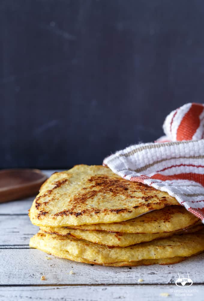 Paleo + Gluten-Free Cauliflower Tortillas | sharedappetite.com