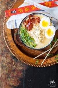 Bacon, Egg, and Cheese Breakfast Ramen | sharedappetite.com