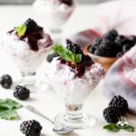 Blackberry Fool | sharedappetite.com A light and refreshing berry dessert that comes together in just 15 minutes, this Blackberry Fool is perfect for easy spring and summer entertaining.