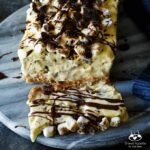 S'mores Semifreddo with a Graham Cracker Crust | sharedappetite.com This S'mores Semifreddo combines the richness of ice cream with the light airy texture of mousse!