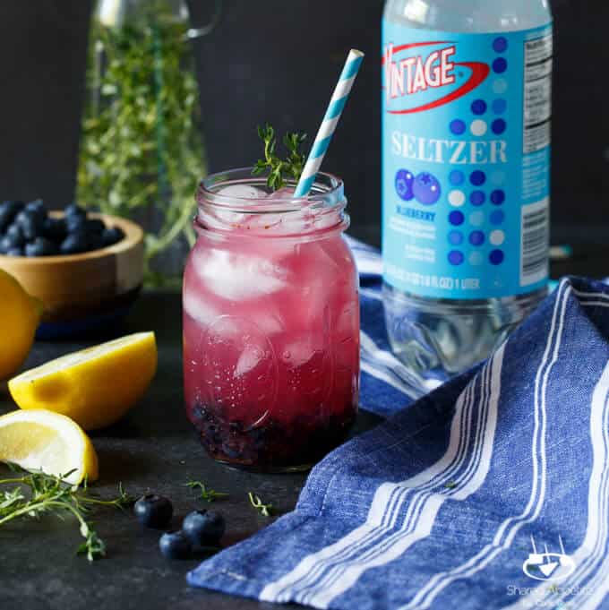 sparkling blueberry thyme lemonade 6 copy