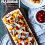 Butternut Squash and Lamb Pizza with Cider Caramelized Onions, Pickled Cranberries, Sage, and Parm | sharedappetite.com