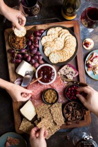 winter holiday charcuterie board 11