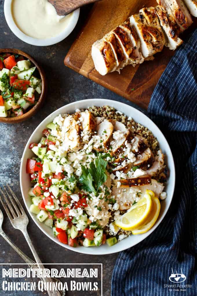 Grilled Honey Sriracha Chicken Rice Bowl - Shared Appetite