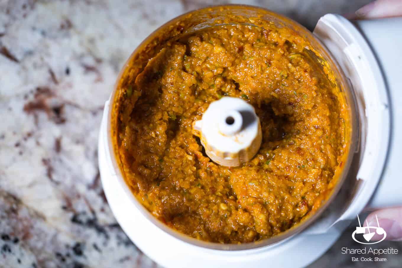 Spicy Pork Thai Coconut Curry Ramen with a Khao Soi soup base | sharedappetite.com