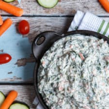 Trader Joe’s Copycat Spinach and Kale Greek Yogurt Dip-image