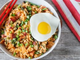 Kimchi Bacon Fried Rice