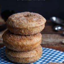 Homemade Baked Churro Donuts-image
