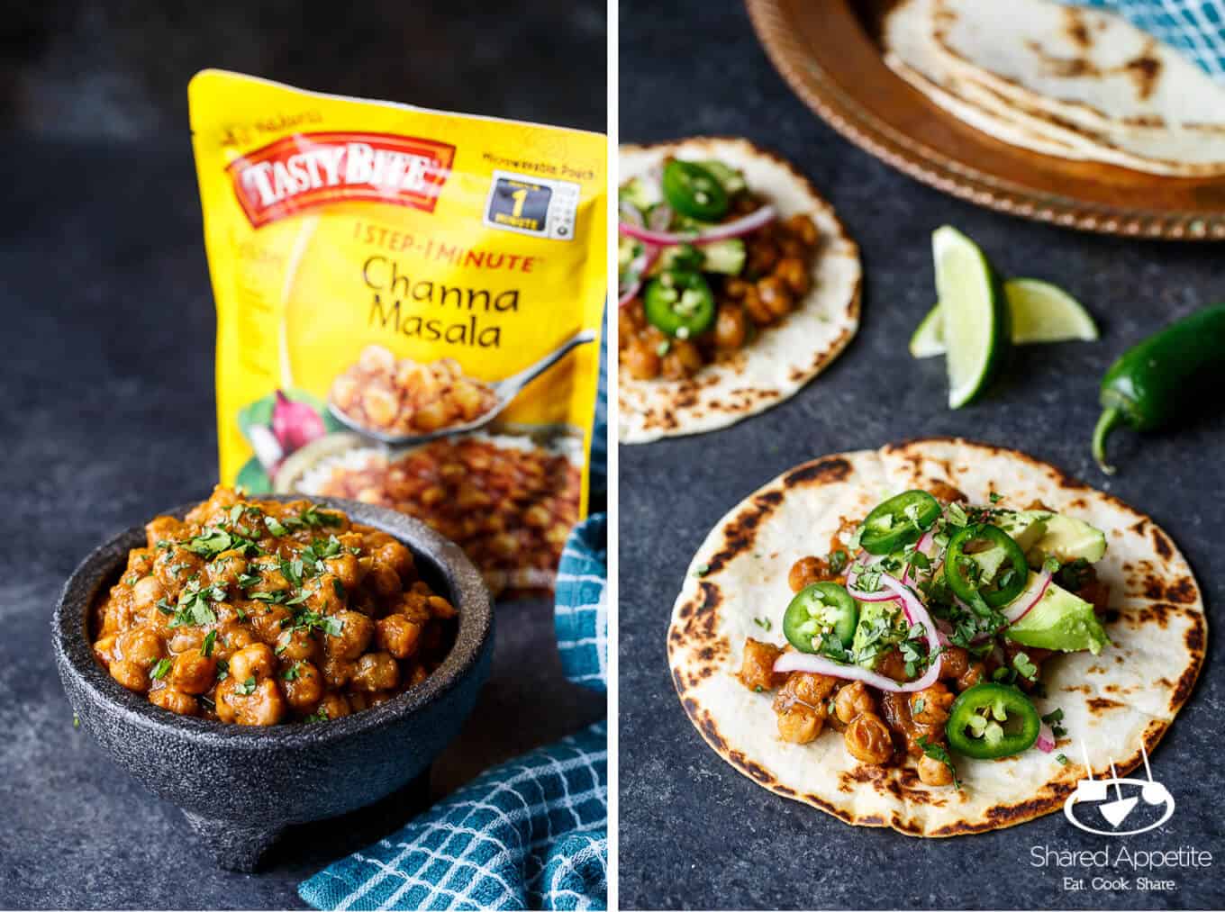 channa masala vegetarian indian tacos 15