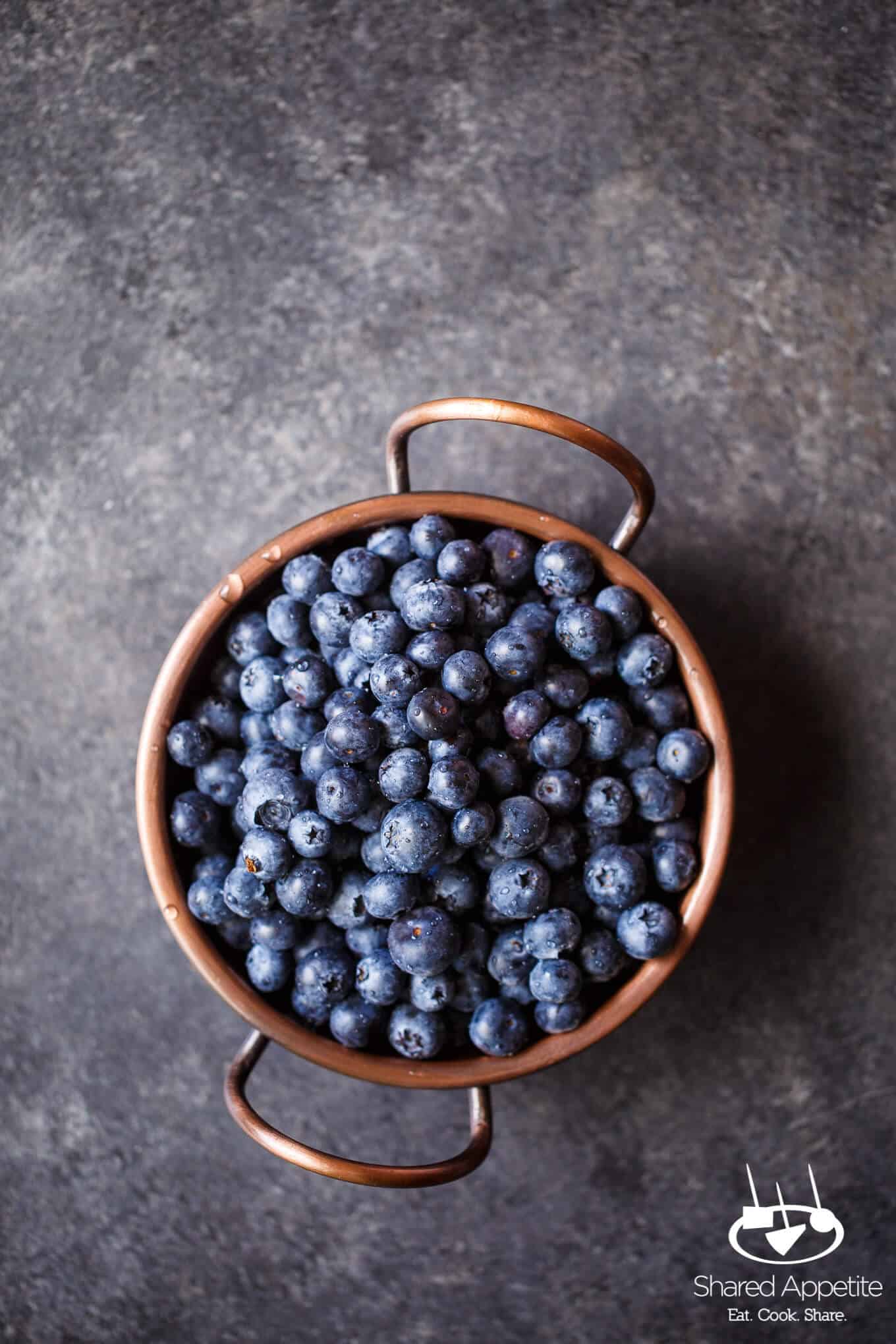 Blueberry, Corn, and Goat Cheese Salad with quick pickled onions, avocado, pistachios, and a bright lemon vinaigrette | sharedappetite.com