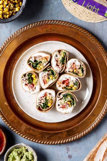 Southwest Turkey Wraps | sharedappetite.com