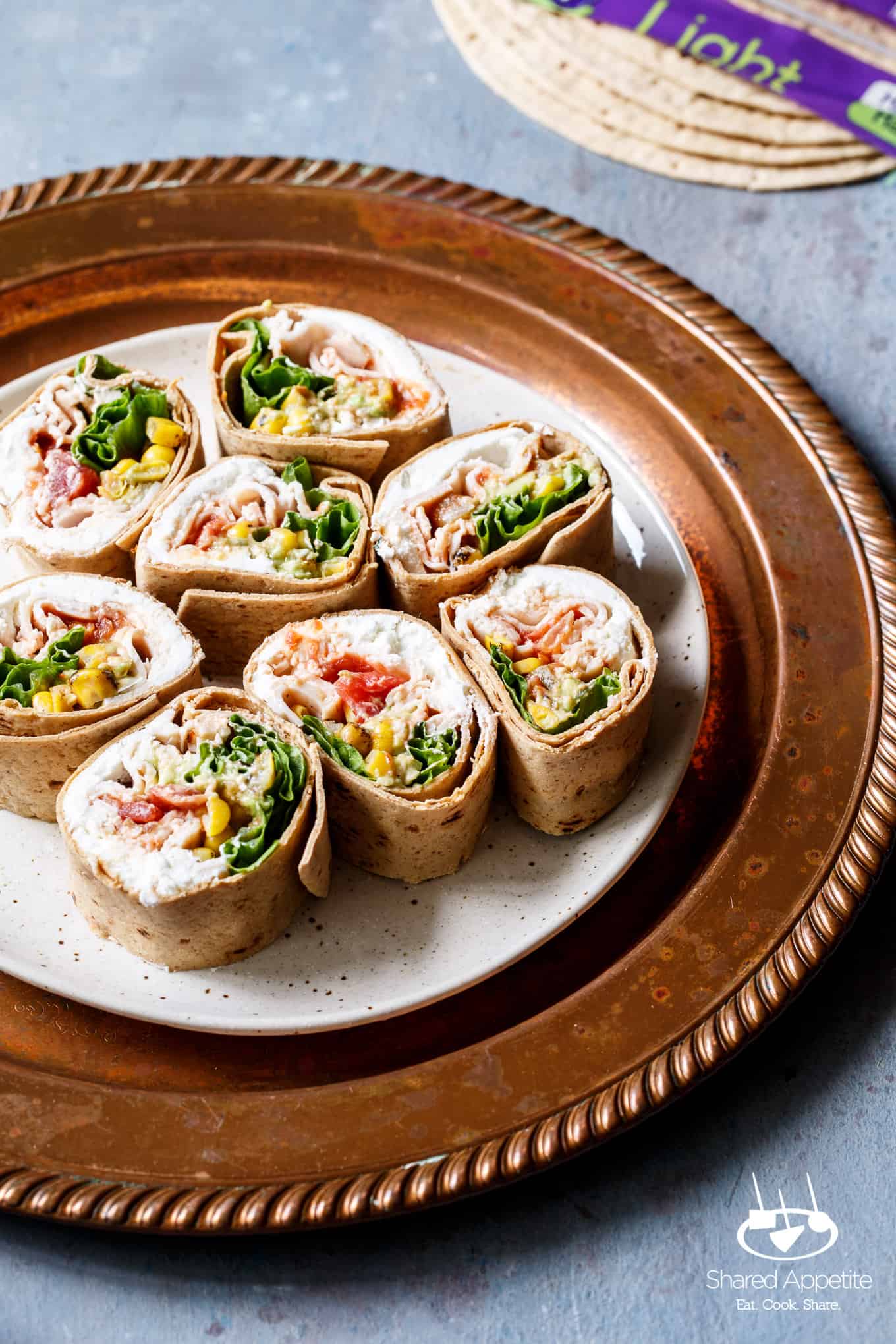 Southwest Turkey Wraps | sharedappetite.com