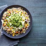 healthy chipotle cauliflower rice burrito bowls 4